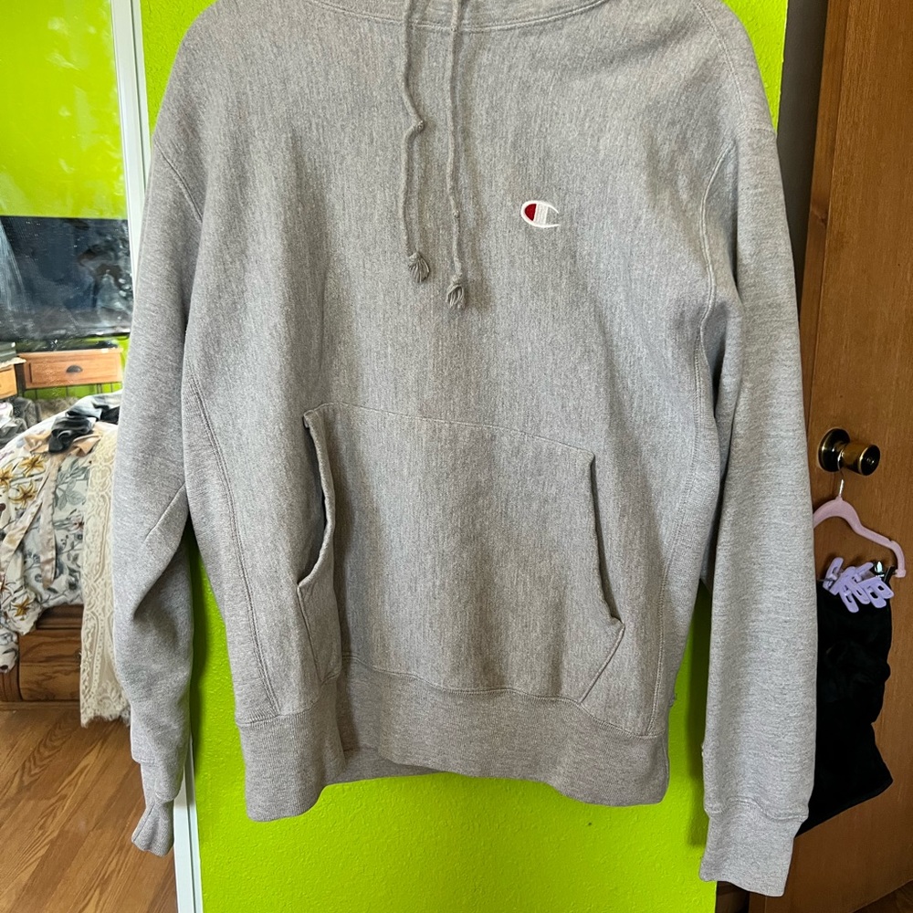 Champion Gray Hoodie